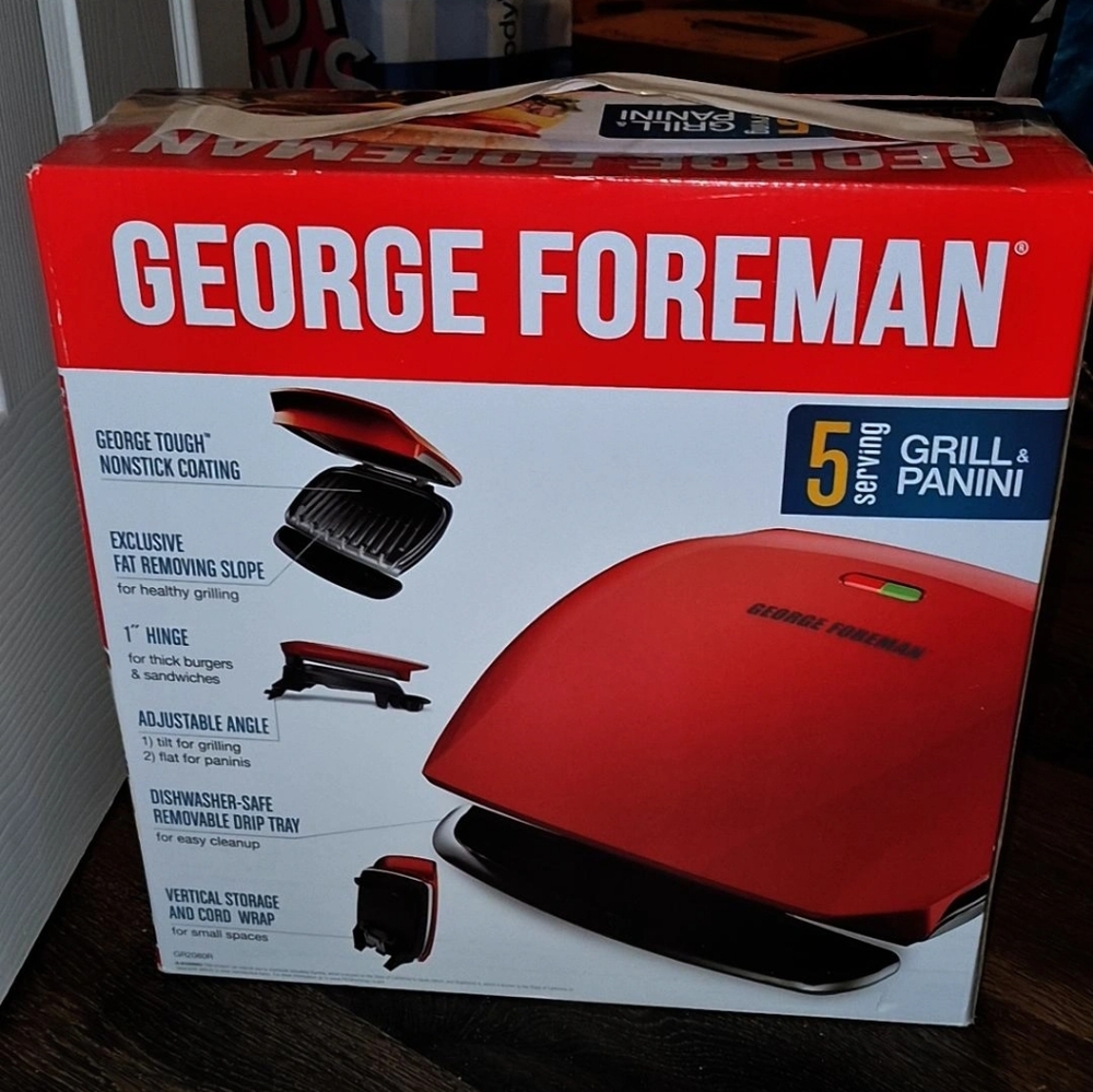 George Foreman Grill & Panini Press